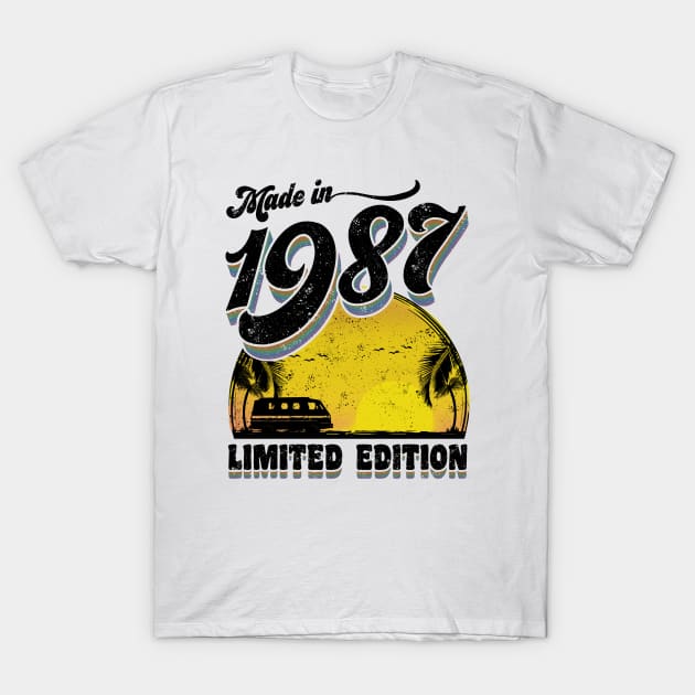 Made in 1987 Limited Edition T-Shirt by KsuAnn